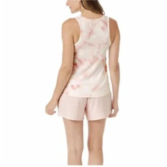 NWT Lucky Brand Women's 3 Piece Button Front Pajama Set Size M Pink $85 8HL115 - Picture 2 of 3